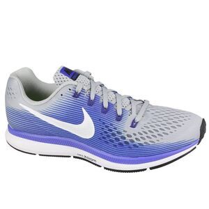 NEW Nike Air Zoom Pegasus 34 Running Blue Racer Grey Size UK 8.5 (EU 43) US 9.5